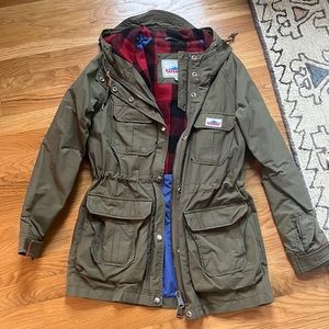 Penfield lined rain jacket